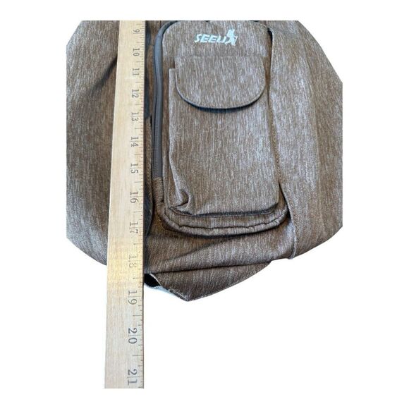 SEEU Waterproof Sling bag Men Women, Chest Backpacks for Multipurpose Daypack - Picture 8 of 12